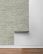 160351WR faux grasscloth peel and stick wallpaper roll from Surface Style