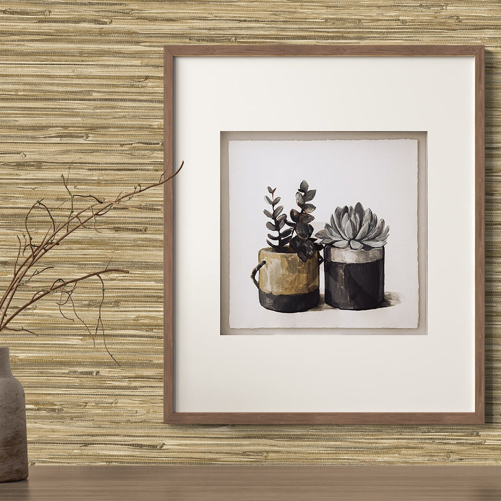 
                  
                    160352WR faux grasscloth peel and stick wallpaper decor from Surface Style
                  
                