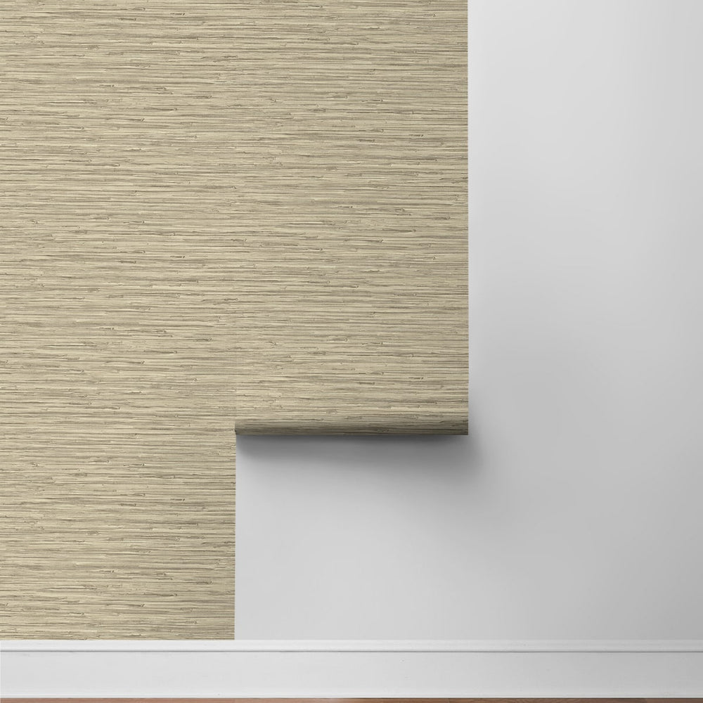 
                  
                    160353WR faux grasscloth peel and stick wallpaper roll from Surface Style
                  
                