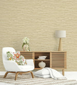 160354WR faux grasscloth peel and stick wallpaper decor from Surface Style