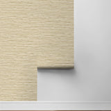 160354WR faux grasscloth peel and stick wallpaper roll from Surface Style