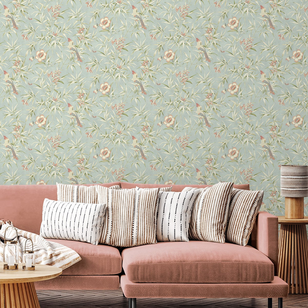 
                  
                    160362WR chinoiserie peel and stick wallpaper living room from Surface Style
                  
                