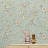 160362WR chinoiserie peel and stick wallpaper decor from Surface Style