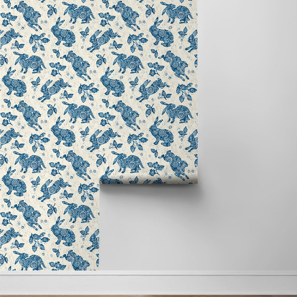 
                  
                    160391WR bunny peel and stick wallpaper roll from Surface Style
                  
                