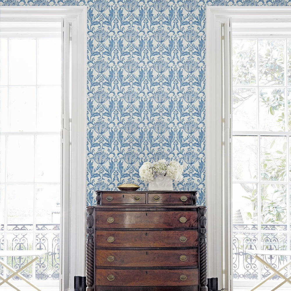 
                  
                    160400WR vintage floral peel and stick wallpaper decor from Surface Style
                  
                
