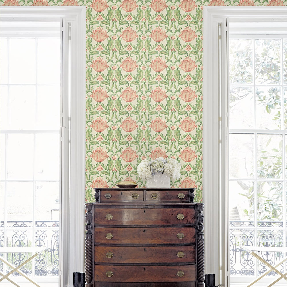 
                  
                    160402WR vintage floral peel and stick wallpaper decor from Surface Style
                  
                