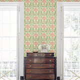 160402WR vintage floral peel and stick wallpaper decor from Surface Style