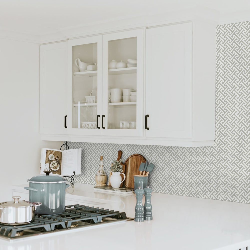 
                  
                    160412WR geometric peel and stick wallpaper kitchen from Surface Style
                  
                