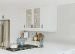 160412WR geometric peel and stick wallpaper kitchen from Surface Style