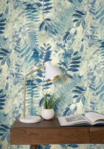 160420WR botanical peel and stick wallpaper decor from Surface Style