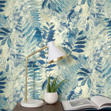 160420WR botanical peel and stick wallpaper decor from Surface Style