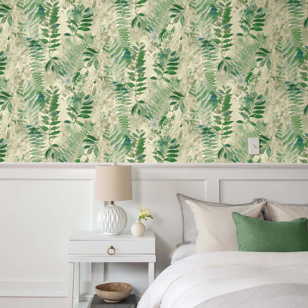 
                  
                    160421WR botanical peel and stick wallpaper bedroom from Surface Style
                  
                