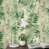 160421WR botanical peel and stick wallpaper decor from Surface Style
