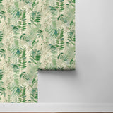 160421WR botanical peel and stick wallpaper roll from Surface Style