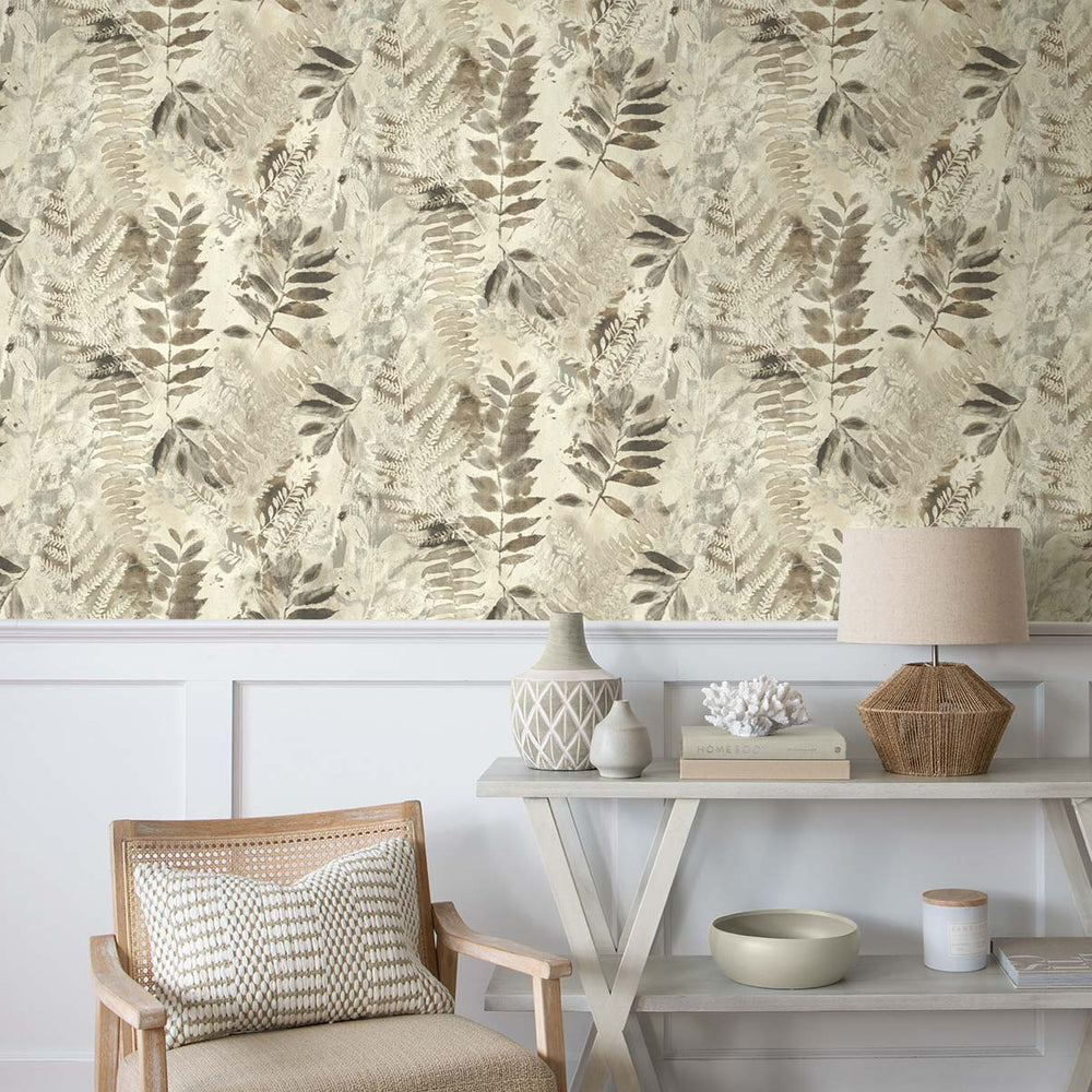 
                  
                    160422WR botanical peel and stick wallpaper entryway from Surface Style
                  
                