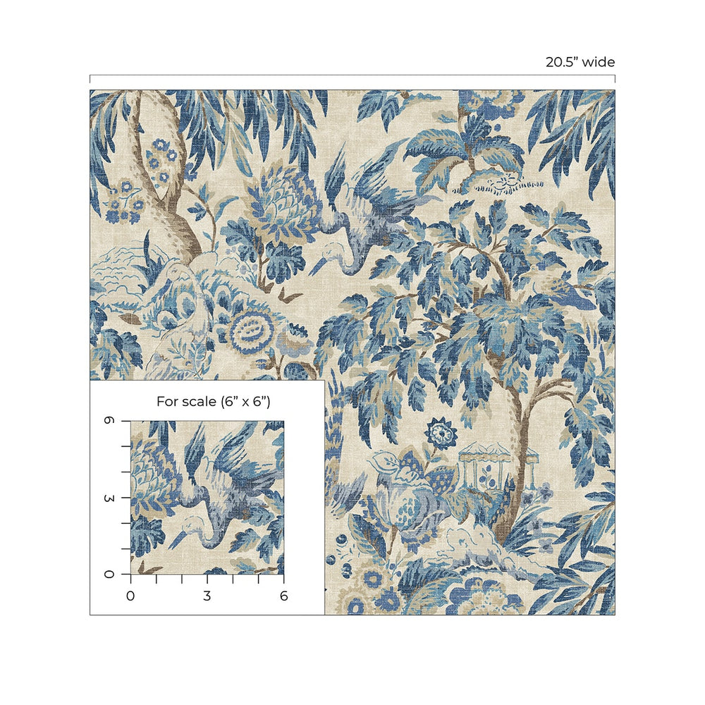 
                  
                    160440WR vintage peel and stick wallpaper scale from Surface Style
                  
                