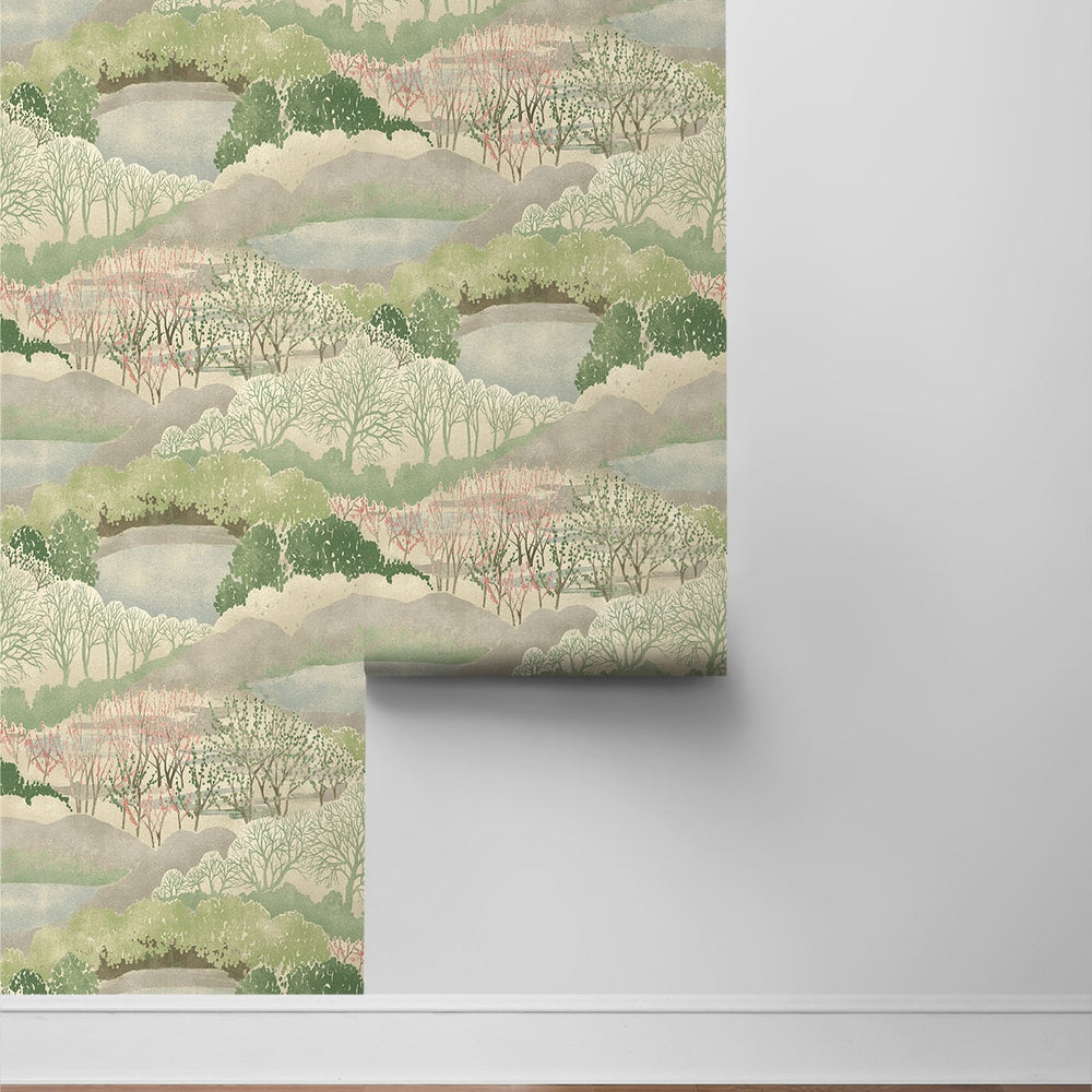 
                  
                    160450WR botanical peel and stick wallpaper roll from Surface Style
                  
                