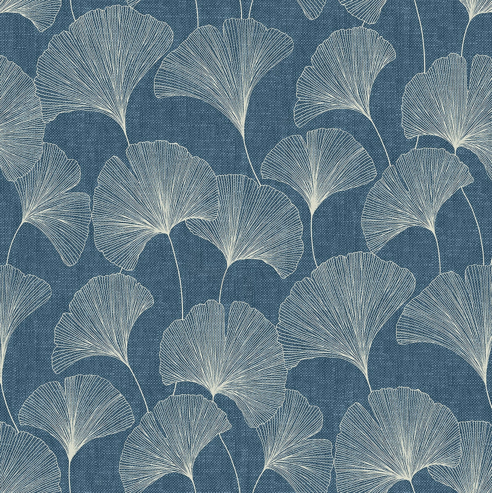 160460WR gingko leaf peel and stick wallpaper from Surface Style
