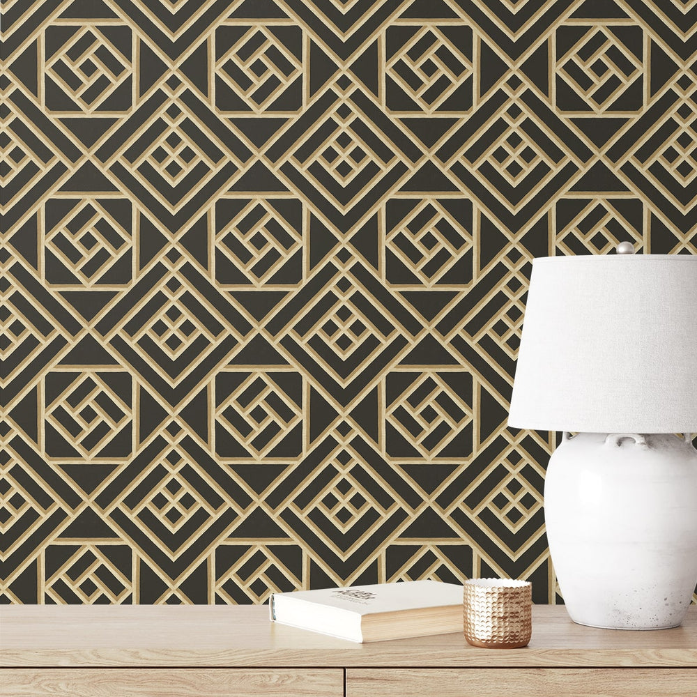 
                  
                    160470WR lattice peel and stick wallpaper decor from Surface Style
                  
                
