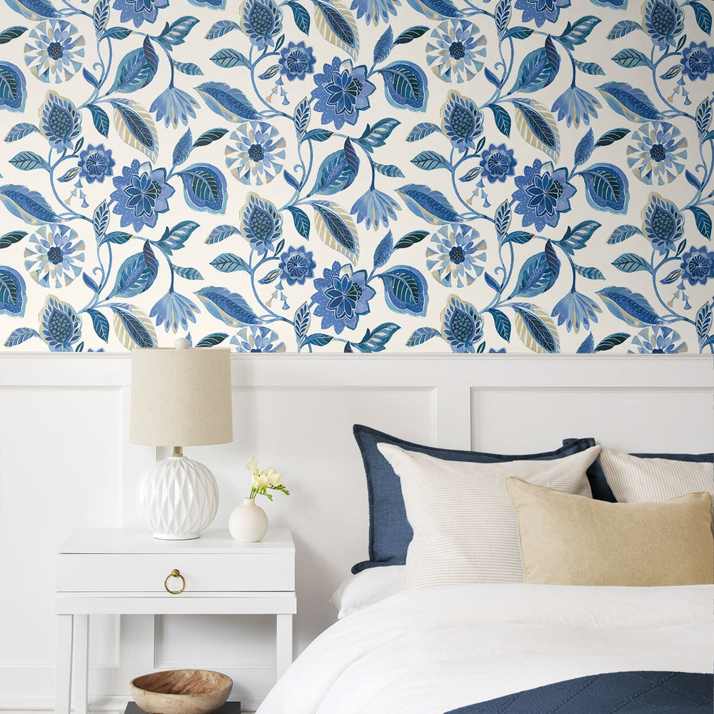 
                  
                    160481WR floral peel and stick wallpaper bedroom from Surface Style
                  
                