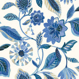 160481WR floral peel and stick wallpaper from Surface Style