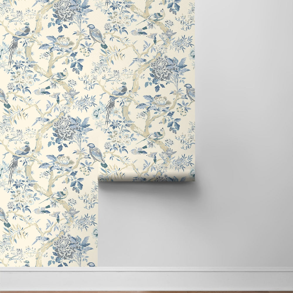 
                  
                    160490WR chinoiserie peel and stick wallpaper roll from Surface Style
                  
                