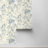 160490WR chinoiserie peel and stick wallpaper roll from Surface Style