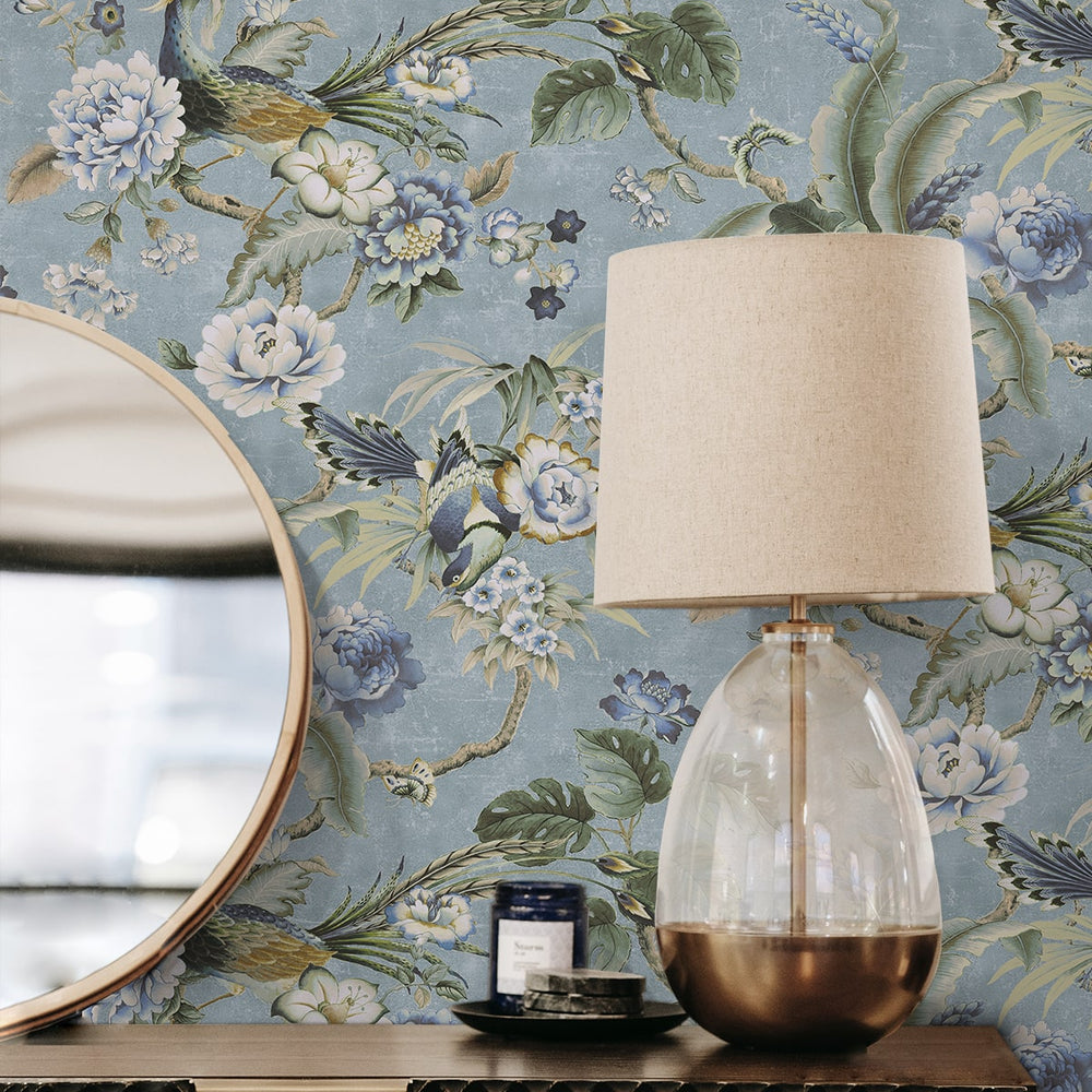 
                  
                    160500WR chinoiserie peel and stick wallpaper decor from Surface Style
                  
                