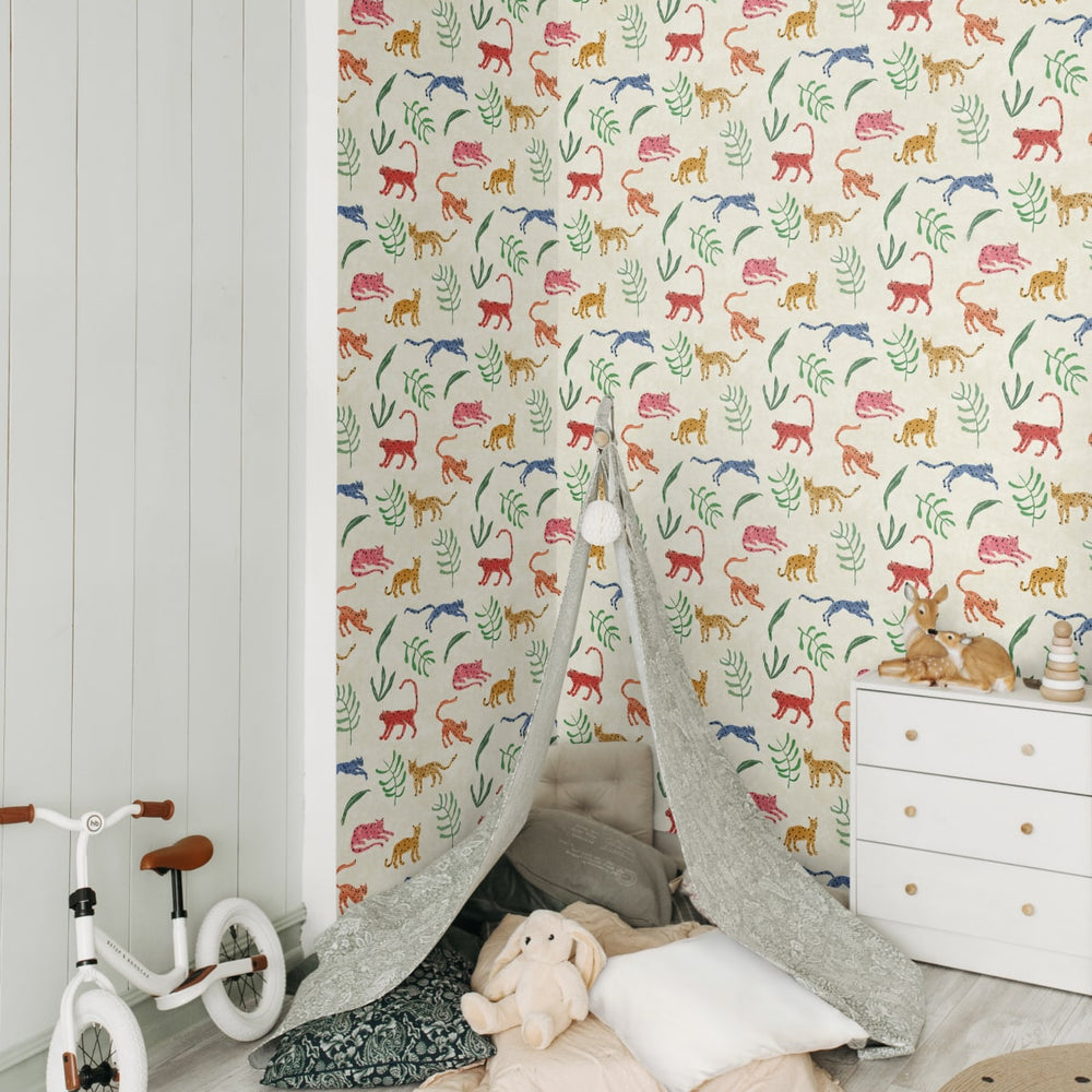 
                  
                    160520WR animal peel and stick wallpaper kids bedroom from Surface Style
                  
                