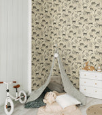 160521WR animal peel and stick wallpaper kids bedroom from Surface Style
