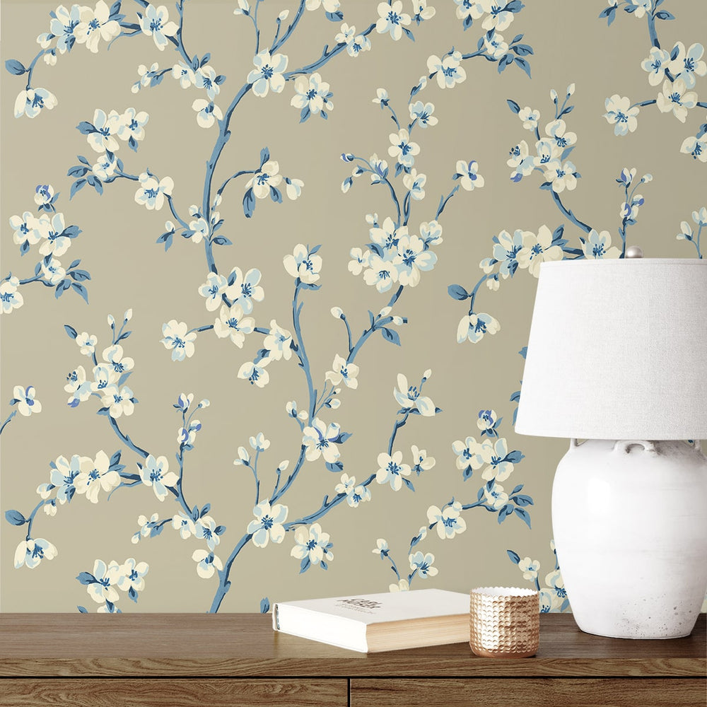 
                  
                    160540WR floral peel and stick wallpaper decor from Surface Style
                  
                