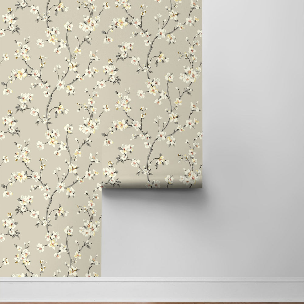 
                  
                    160542WR floral peel and stick wallpaper roll from Surface Style
                  
                