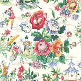 160560WR chinoiserie peel and stick wallpaper from Surface Style