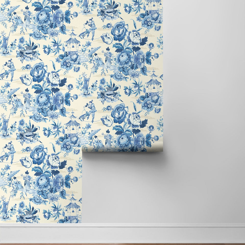 
                  
                    160561WR chinoiserie peel and stick wallpaper roll from Surface Style
                  
                