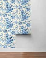 160561WR chinoiserie peel and stick wallpaper roll from Surface Style