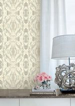 160581WR abstract peel and stick wallpaper decor from Surface Style