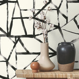 160591WR geometric peel and stick wallpaper decor from Surface Style