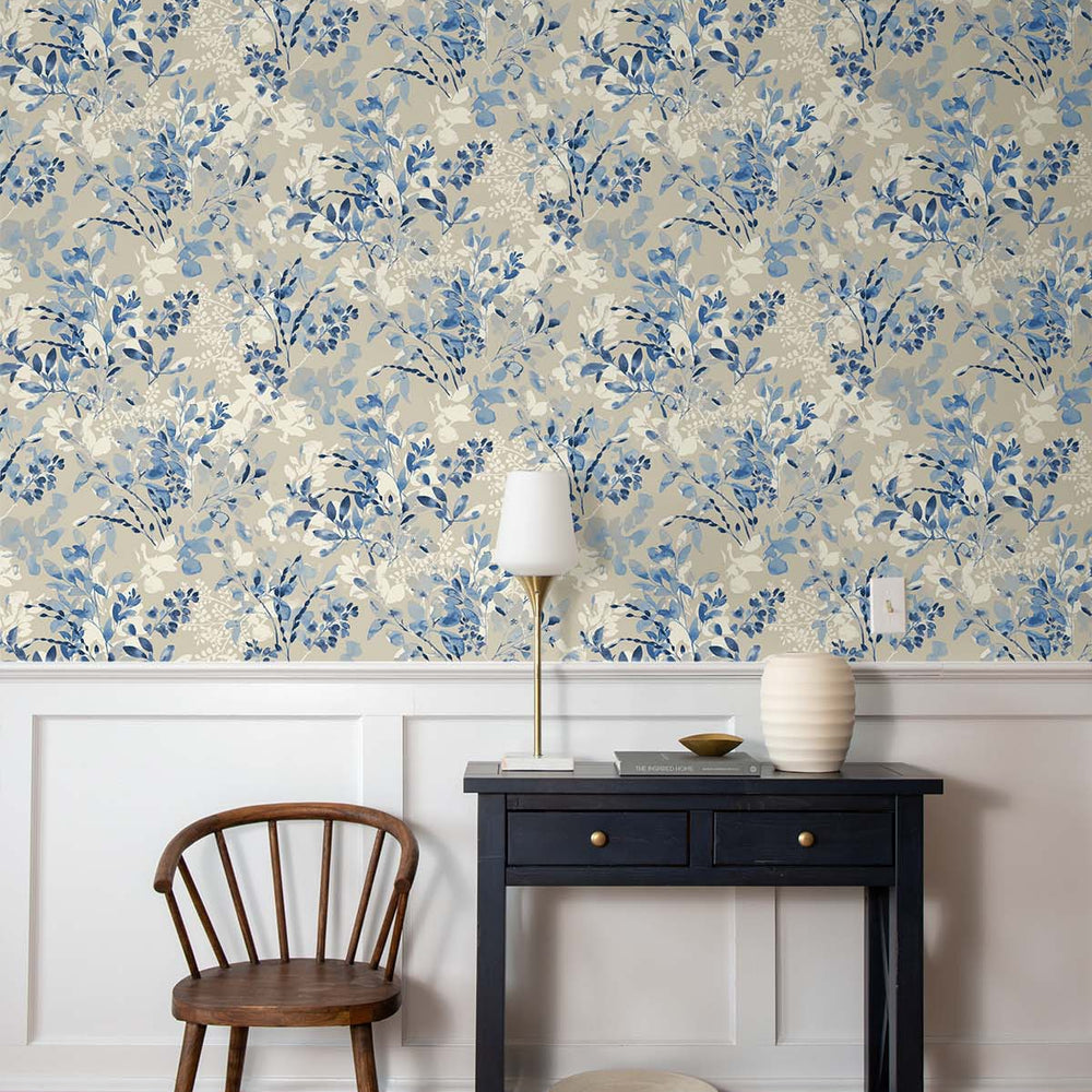 
                  
                    160601WR botanical peel and stick wallpaper dining room Willow Wood from Surface Style
                  
                