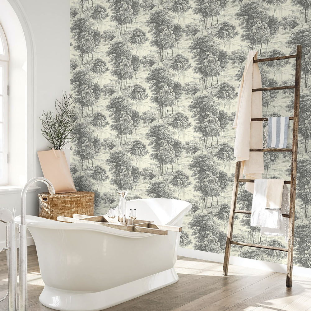 
                  
                    160610WR forest peel and stick wallpaper bathroom from Surface Style
                  
                