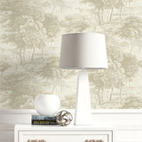 160611WR forest peel and stick wallpaper decor from Surface Style