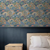 160620WR Zoologic animal peel and stick wallpaper bedroom from Surface Style