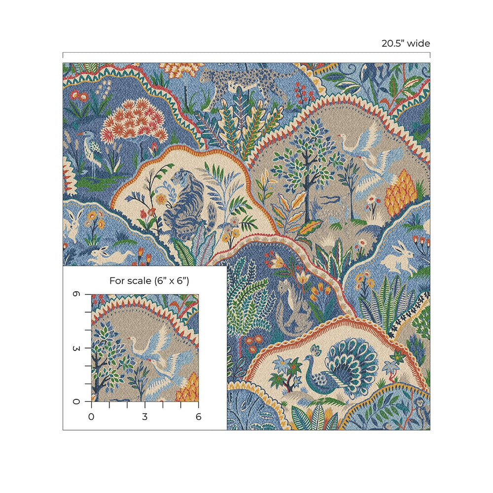 
                  
                    160620WR Zoologic animal peel and stick wallpaper scale from Surface Style
                  
                