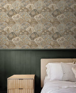 160621WR Zoologic animal peel and stick wallpaper bedroom from Surface Style