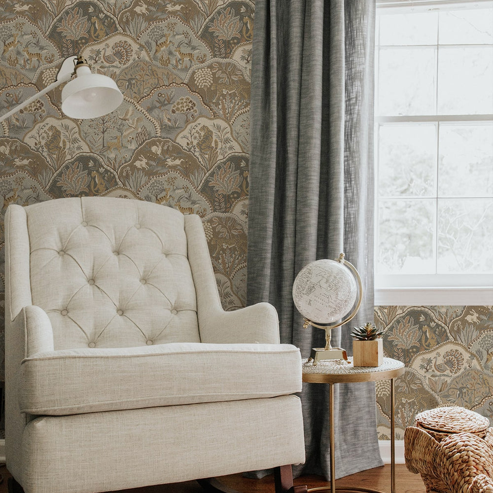 
                  
                    160621WR Zoologic animal peel and stick wallpaper nursery from Surface Style
                  
                