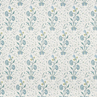 178331 Schumacher Khilana Floral Linen Fabric at Say Decor