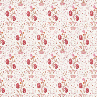 178332 Schumacher Khilana Floral Linen Fabric at Say Decor