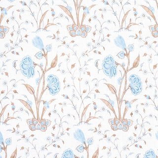 178334 Schumacher Khilana Floral Linen Fabric at Say Decor