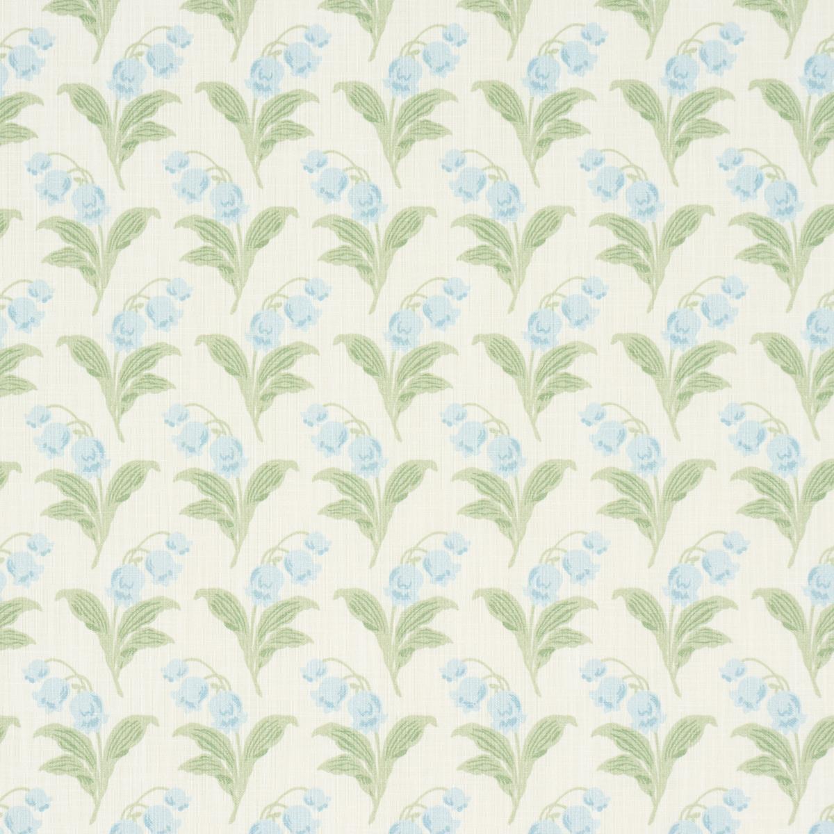 182141 Schumacher Lily Of The Valley Floral Indoor Outdoor Fabric at Say Decor