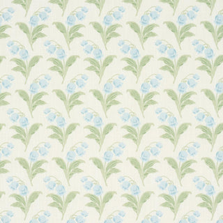 182141 Schumacher Lily Of The Valley Floral Indoor Outdoor Fabric at Say Decor
