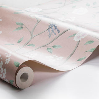 1901 Boråstapeter Paradise Birds Chinoiserie Unpasted Wallpaper Roll at Say Decor